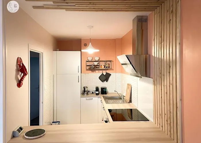 Au85, Bel Appartement, Vue Océan, Pied De La Appartamento Saint-Jean-de-Monts