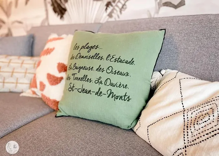 Au85, Bel Appartement, Vue Océan, Pied De La Appartamento Saint-Jean-de-Monts