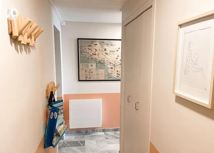 Au85, Bel Appartement, Vue Océan, Pied De La Appartamento Saint-Jean-de-Monts