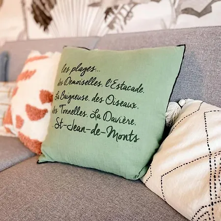 Au85, Bel Appartement, Vue Ocean, Pied De La Apartment Saint-Jean-de-Monts