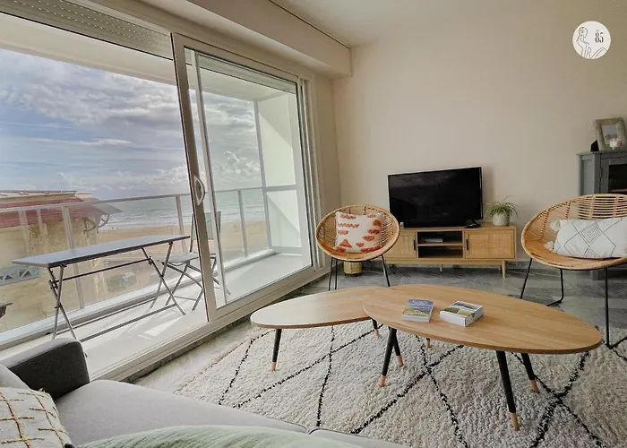 Au85, Bel Appartement, Vue Ocean, Pied De La דירה *