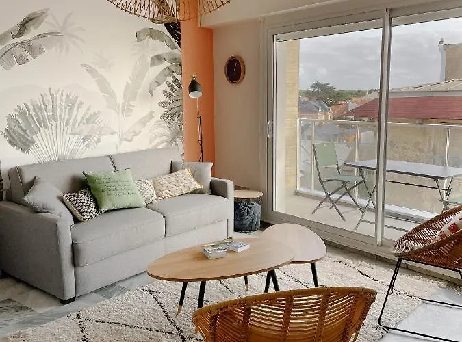 Au85, Bel Appartement, Vue Ocean, Pied De La * Saint-Jean-de-Monts